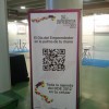 Banner con QR de acceso al Kronos del Día del Emprendedor 2012.